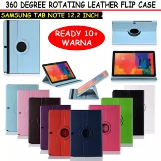 Samsung Galaxy Tablet Note Pro 12.2 Inch P900 P901 Rotate Leather Flip Book Cover Stand Case Casing