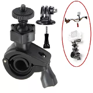 Handlebar Bike Seat post Roll Cage Mount for Brica GoPro Xiaomi Yi