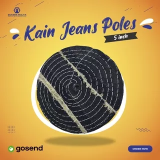 Kain Jean Poles 5 Mata Gerinda Poles Jeans Alat Poles Kain Poles