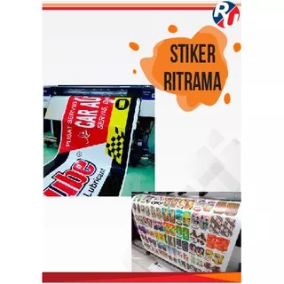 CETAK STICKER RITRAMA MURAH