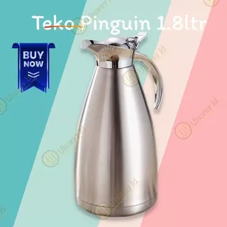 Teko Pinguin Teko Stainless/Coffe Pot/Ceret Cantik/Jug/Pitcher