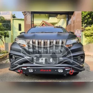 TANDUK DEPAN BUMPER BESI ALL NEW RUSH 2018-2021 MDL WARRIOR