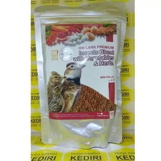 VOER HW LARK PREMIUM PAKAN MAKANAN BURUNG BRANJANGAN VOER MINI PELLET INSECT BLEND VEGETABLES