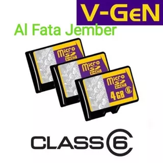 Memory Vgen micro sd 4gb 8gb 16gb 32gb class 6 v-gen original