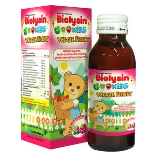 Biolysin Kids Veggie Fruit 100ml