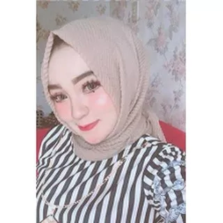 [COD]Hijab Segiempat Plisket Bella Square Plisket Crinkle Pleated Shawl Import