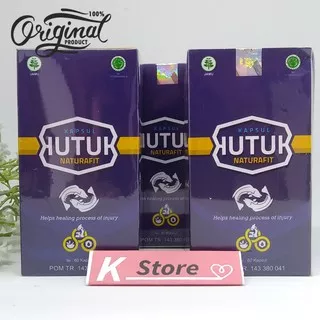 Kapsul Kutuk Naturafit Original Obat Herbal Luka Bekas Jahitan Operasi Isi 60 Kapsul HR017