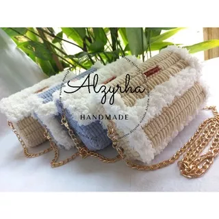 Canva Bag by alzyrha|PO by request|Plastik canva bag|Tas rajut|handmade bag