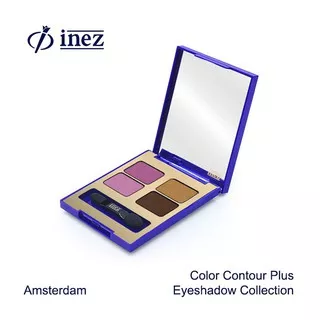 Inez Color Contour Plus Eye Shadow Collection 4x1.5 g