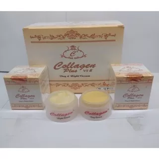 (LUSINAN)CREAM COLLAGEN SUSUN SIANG&MALAM ORIGINAL MALAYSIA//CREAM COLLAGEN LUSINAN ORIGINAL MALAYSIA