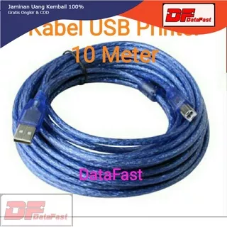 KABEL USB PRINTER 10M. 10 METER. 10 M. KL89