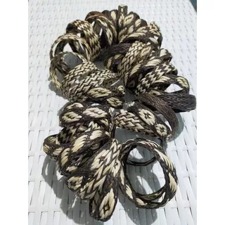 Gelang Anyam Terbuat dari Rotan khas Dayak Kalimantan Barat /Gelang Unik/Gelang Entik/Gelang Fashion