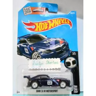Hotwheels hot wheels Bmw z4 m motorsport th$ ths ban karet