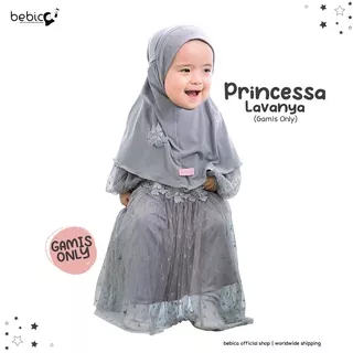 BEBICA Princessa Lavanya Gamis Tanpa Hijab [Gamis Sulthan Bayi / Anak]