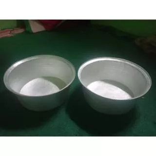 Baskom/mangkuk alumunium super tebal diameter 23cm