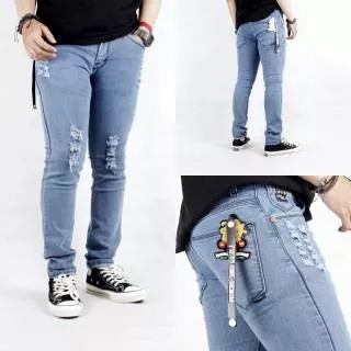 CELANA JEANS SOBEK PRIA