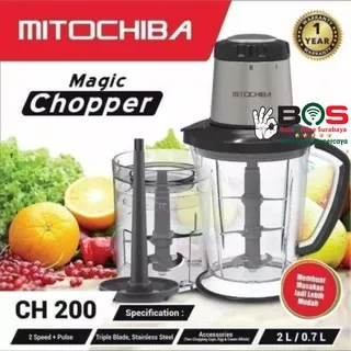 MITOCHIBA Food Chopper Magic Chopper Penghalus Daging CH-200 CH 200 CH200