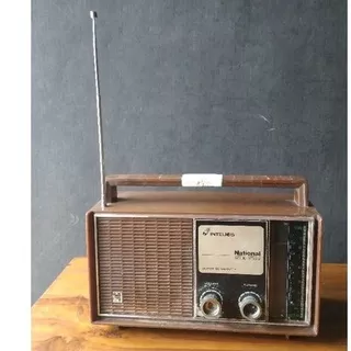 Radio jadul Intelics National SW MW , Radio lawas , Radio antik Vintage