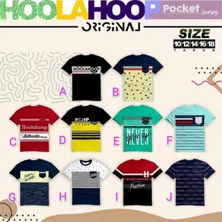 10-18T Kaos Hoolahoop Pocket Series (ZAINKIDS) / Kaos Anak Tanggung / Kaos Anak Cowok