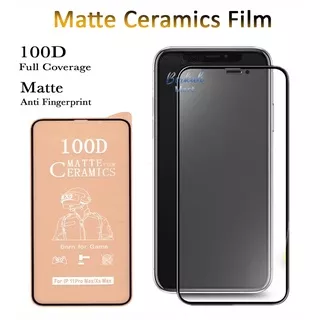 Matte Ceramics Film Full Layar Anti Fingerprint For  Infinix S4 Smart 5 HD Hot 8 9 11 Note 7 Lite Honor 8A Pro 10 20 Lite 20i 30S Huawei Y6 Y7 Pro Y7 Prime Mate 20 P30 Lite Nova 5i 7i 7 5G 7 SE Anti Gores Born Gamers