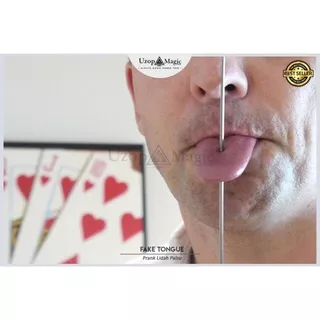 8041vd Fake Tongue | Alat Sulap Lidah Palsu | Uzop Magic Shop Qq020W