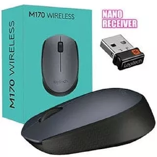 Logitech M170 Mouse Wireles Original Warna Hitam