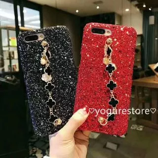 Fashion Chain Glitter Bling Phone Case OPPO A1K K3 F11 F11Pro A7 A5s A3s F9 F5 F3 F1s A37 A39 A57