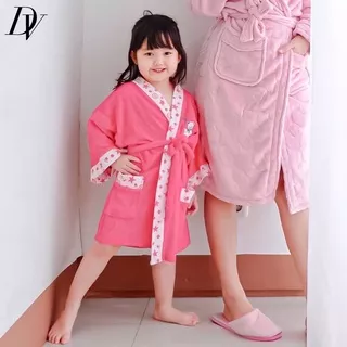 Kimono Handuk Anak/Kimono Handuk Anak Perempuan Small (2-4 Tahun) Murah Sangat Cantik, Imut, Lucu, Lembut dan Nyaman Banget