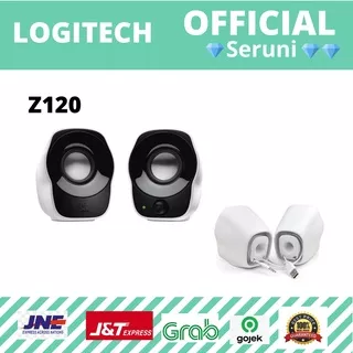 Logitech Z120 Stereo Speaker - Putih ( Garansi Resmi )