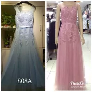 Longdress brokat tutu premium - Long dress pesta brukat tulle - dress pagar ayu pengapit pengantin