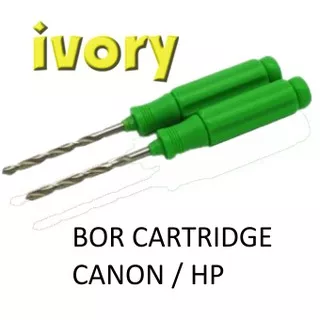 bor cartridge tool kit handdrill drill untuk melubangi cartridge infus ciss canon HP