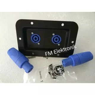 Terminal box speaker besi Jack Jek spikon bma/neutrik Soket speakon