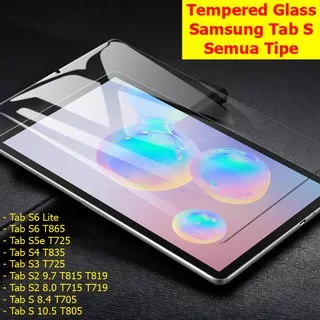 Samsung Galaxy Tab S8 Ultra S8 Plus S8 S S2 S3 S4 S5e S6 Lite S7 Plus 8.0 8.4 9.7 Tempered Glass Anti Gores Screen Guard Protector Antigores Temper Tempred Glas