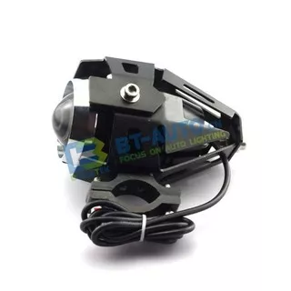 Lampu Tembak Motor Transformer LED Cree-U5 1098 Lumens - U-Series - Black