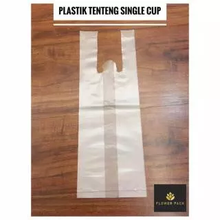 Plastik Single Cup | Plastik Tenteng Single | Plastik Take Away Single