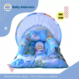 Paket Perlengkapan Bayi Baru Lahir Murah Tempat Tidur Bayi Karakter Kasur Bayi Doraemon Murah