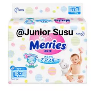 PAMPERS MERRIES UK.L JEPANG TYPE TAPE