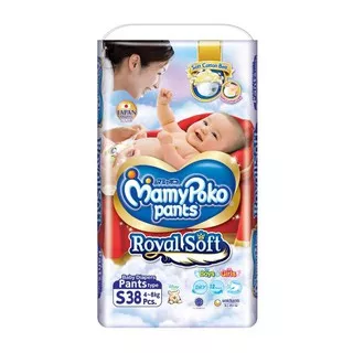 Mamypoko Mamy Poko Royal Soft / Royalsoft / ExtraSoft Pants S38 / S 38 / M 34 / M34 Boy & Girl