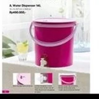 water Dispenser 14 l ungu by tupperware