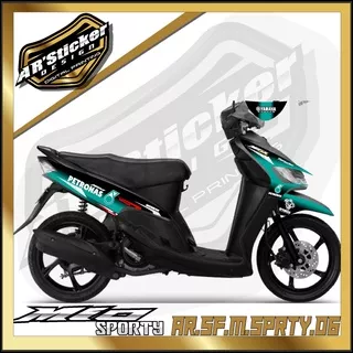 MIO STICKER STRIPING MIO SPORTY SMILE - STIKER MOTOR YAMAHA MIO SPORTY SMILE LIST VARIASI HOLOGRAM AR 06