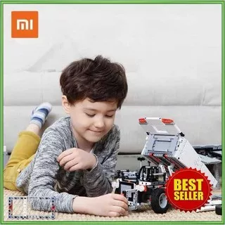 Xiaomi MITU DIY Building Block Mini Truck   *** KHUSUS JNE J T *** Mainan Anak Mobil Dorong S O2F9