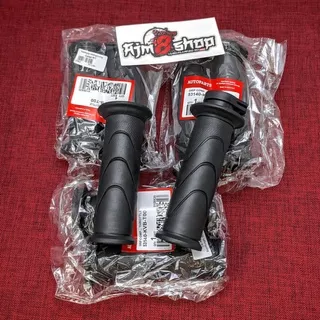 Handgrip Honda standar Honda Handgrip Honda + pipa gas autoparts Universal handfat hand grip honda beat vario scoopy spacy genio vario 110 vario 150 helm in beat street grip honda original scoopy fi spacy fi vario 150