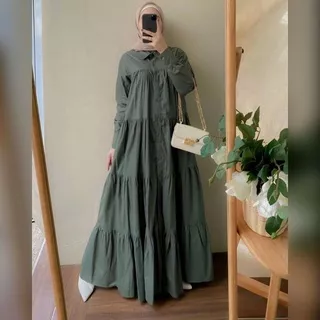 COD || READY || Dress polos wanita terlaris || Asyila maxy dress katun paris Ld 110 || Gamis wanita murah || Dress wanita muslim kekinian || Fashion muslim wanita dewasa || Dress wanita trend 2021 || Baju muslim wanita terbaru 2021 terlaris BD