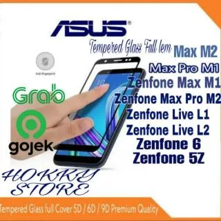 ASUS Zenfone Max M1 Max Pro Max M2 Max pro M2  Live L1 L2 6 5Z Tempered GlasS Anti Gores 5D 6D 9D