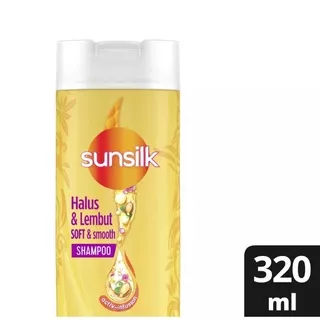 Sunsilk Shampoo Soft & Smooth 320ml - Sunsilk Shampoo Black Shine 320ml - Shampoo Sunsilk - Sunsilk Shampoo