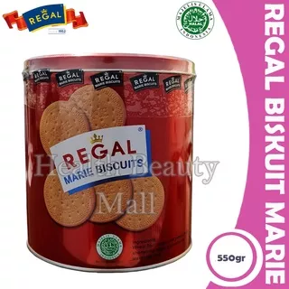 Marie Regal Biscuit Kaleng Kecil 550 gr - 550gram 550 gram 550gr Biskuit Susu Special Quality