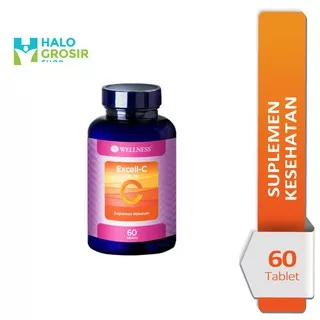 Wellness Excell-C 500 mg Suplemen Kesehatan - 60 Tablet / Vitamin C