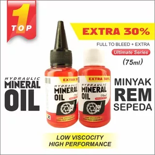 Minyak Rem Sepeda Hidrolis Hydraulic Mineral oil for shimano altus deore slx xt maguro tektro 75ml