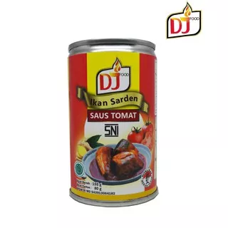 DJ Food Ikan Sarden Saus Tomat 155g