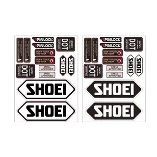 STIKER HELM SHOEI JCRUISE